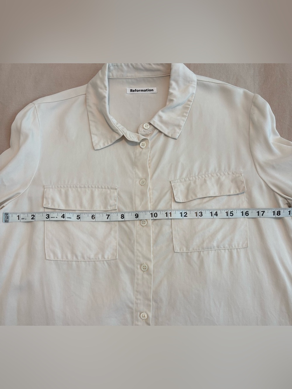 Reformation button down shirt - Picture 5 of 8